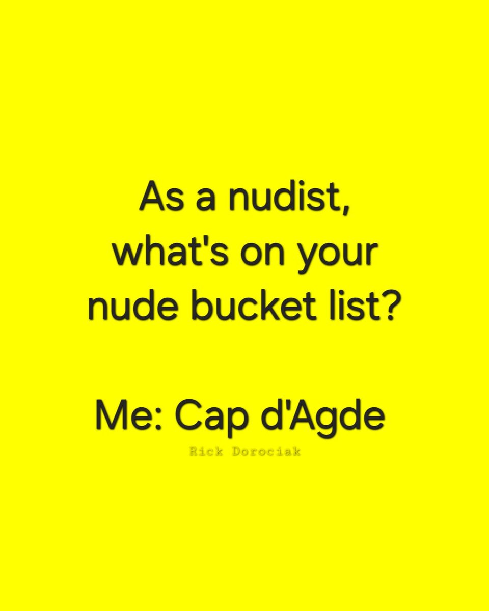 Kick Ass Nudists tweet media