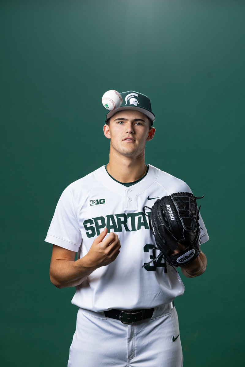 MSUBaseball's tweet image. Top 6th |

Logan Pikur comes on in relief to open up the top of the sixth inning.

#GoGreen | @PikurLogan