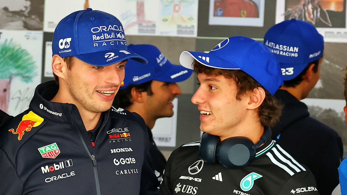 F1GuyDan's tweet image. Drivers that start on the front row have NEVER won the Miami GP 🤯

2022: Max Verstappen wins from P3
2023: Max Verstappen wins from P9
2024: Lando Norris wins from P5
2025: Oscar Piastri wins from P4
2026: ....

Kimi Antonelli &amp;amp; Max Verstappen will have to beat the curse.