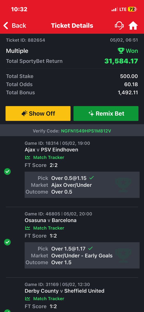 bobby_mang's tweet photo. Boom joor!!
Get in✅
#sportybet #sporty #FTX https://t.co/w74UWOpqkJ