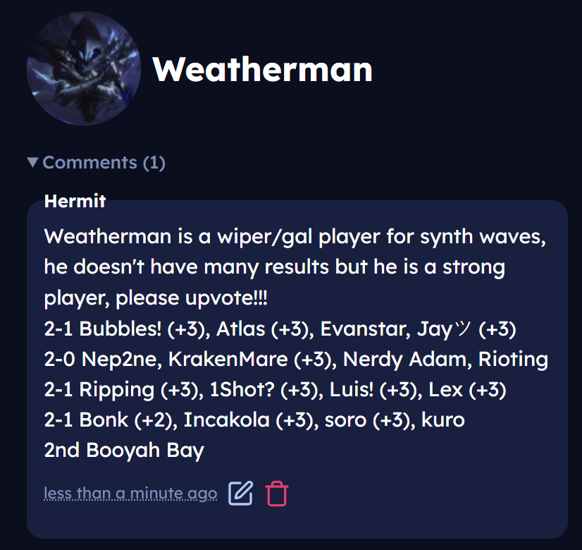 Hermit tweet media