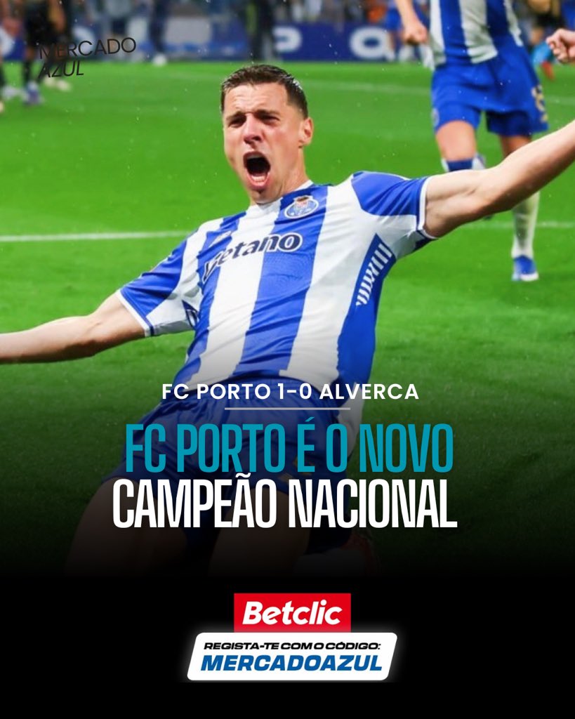 FC PORTO É O CAMPEÃO NACIONAL 25/26! 💙🏆