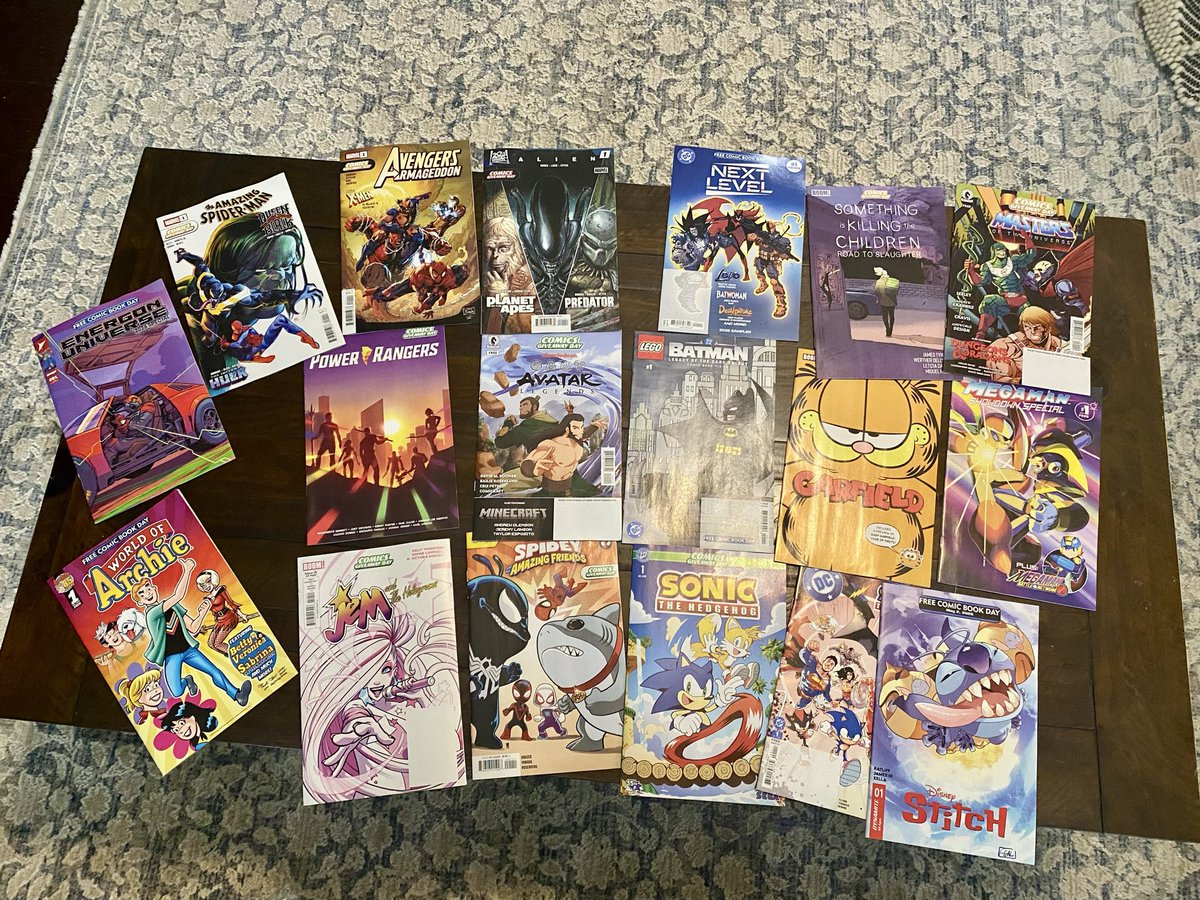 Lot of sweet comics from #FreeComicBookDay