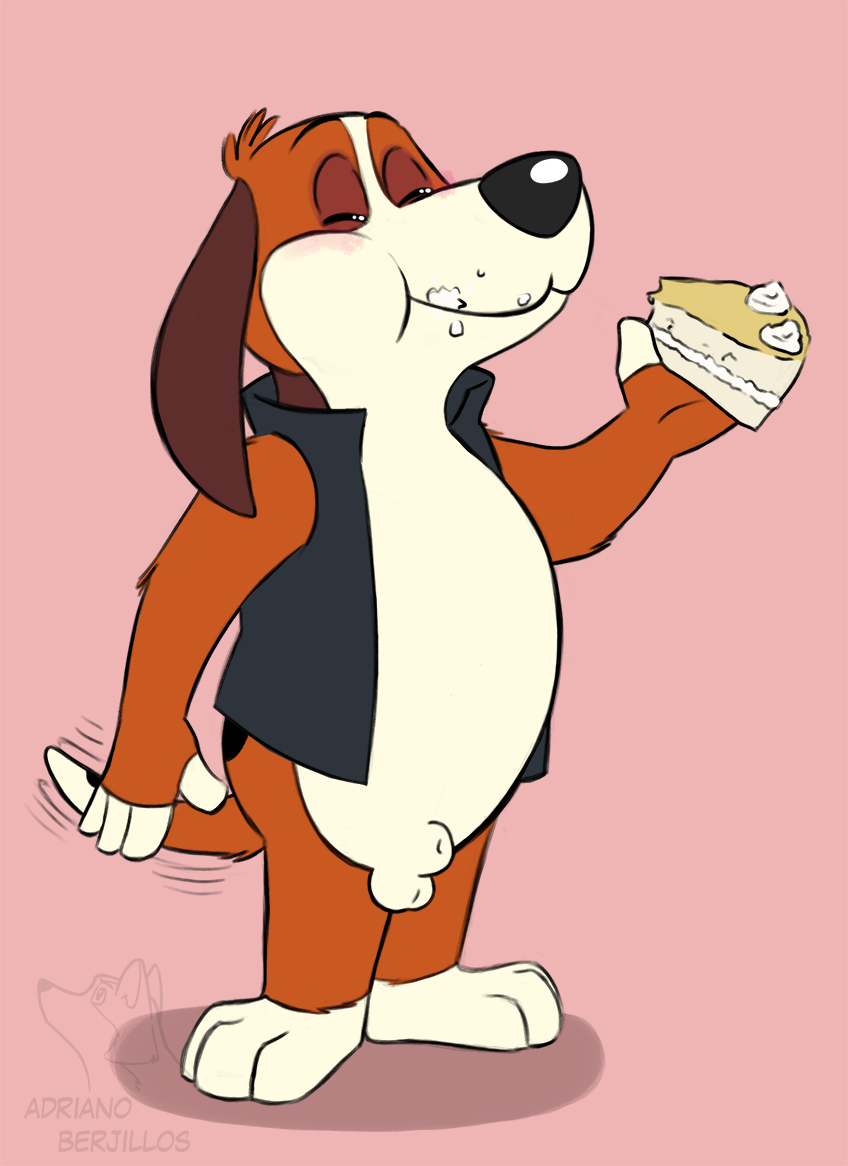 CorgiFurry's tweet photo. Some days ago, it was the birthday of my friend @MonarcaEnjoyer . So here he is, enjoying a vanilla cake!

Happy birthday, buddy!

(Clean version in my SFW account!) https://t.co/UTpoo9h3qw