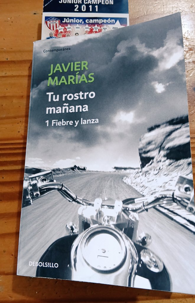 sergiohisto's tweet photo. @UnamunoAgain Tu rostro mañana. 
 1 Fiebre y Lanza https://t.co/sBlHxcEsPU