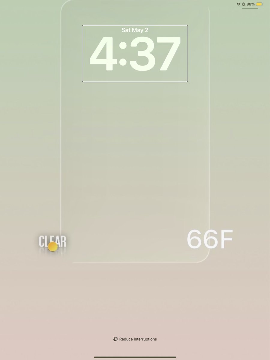 austynjohnson26's tweet image. Custom #wallboard 🌧️🫧

Inspired by Fav Weather by @daddykool666  
Wall: Glass (Homescreen) by @tweetbyyahn 
Icons Vision iOS by @tweetbyyahn 
Simple and calm with the live weather widget.

Hope it brings some calm ✨