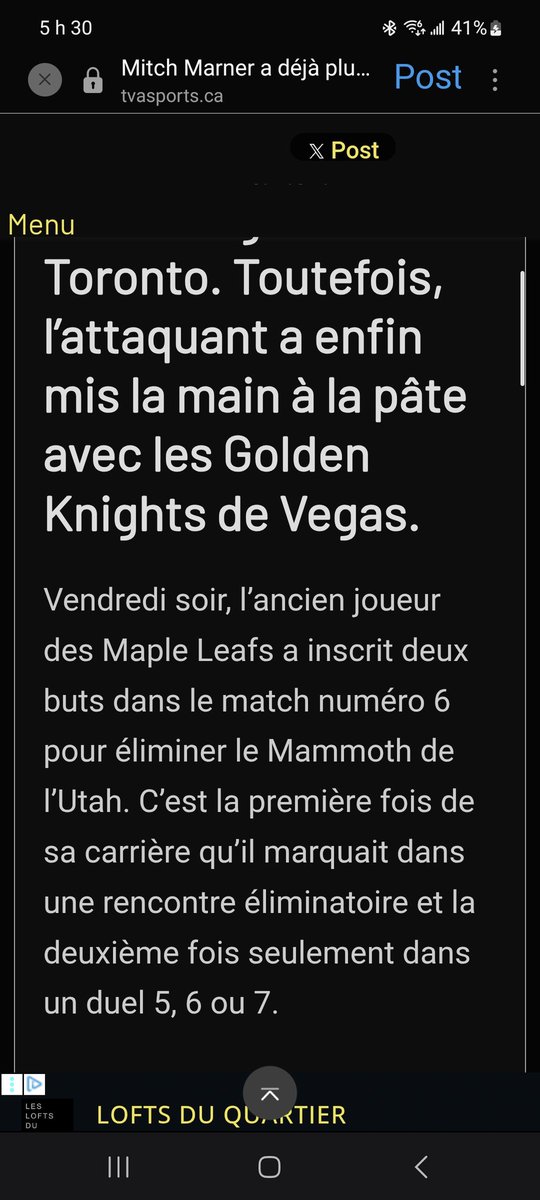 B0ssiroy's tweet photo. @TVASports sa fait pas sens votre texte! https://t.co/RzH4r1EMxu