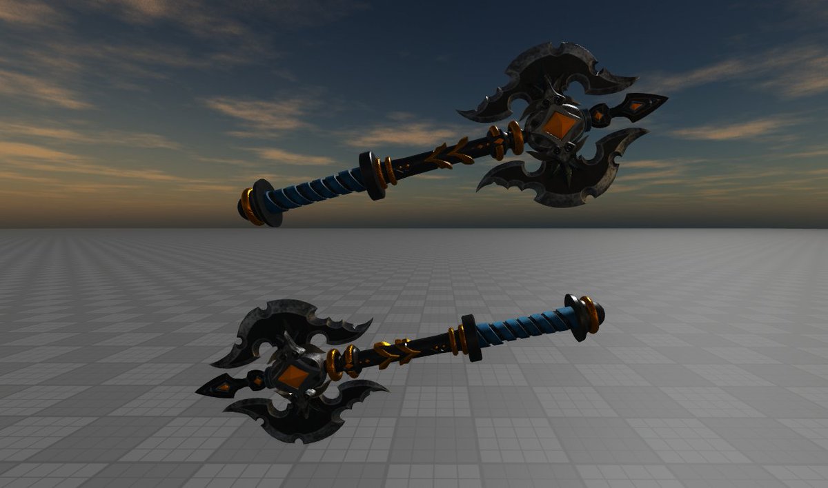 NoshaneT's tweet photo. war axe model

#Roblox #RobloxDev #blender #3DModel #3dmodeler https://t.co/Q5JfgShDi5
