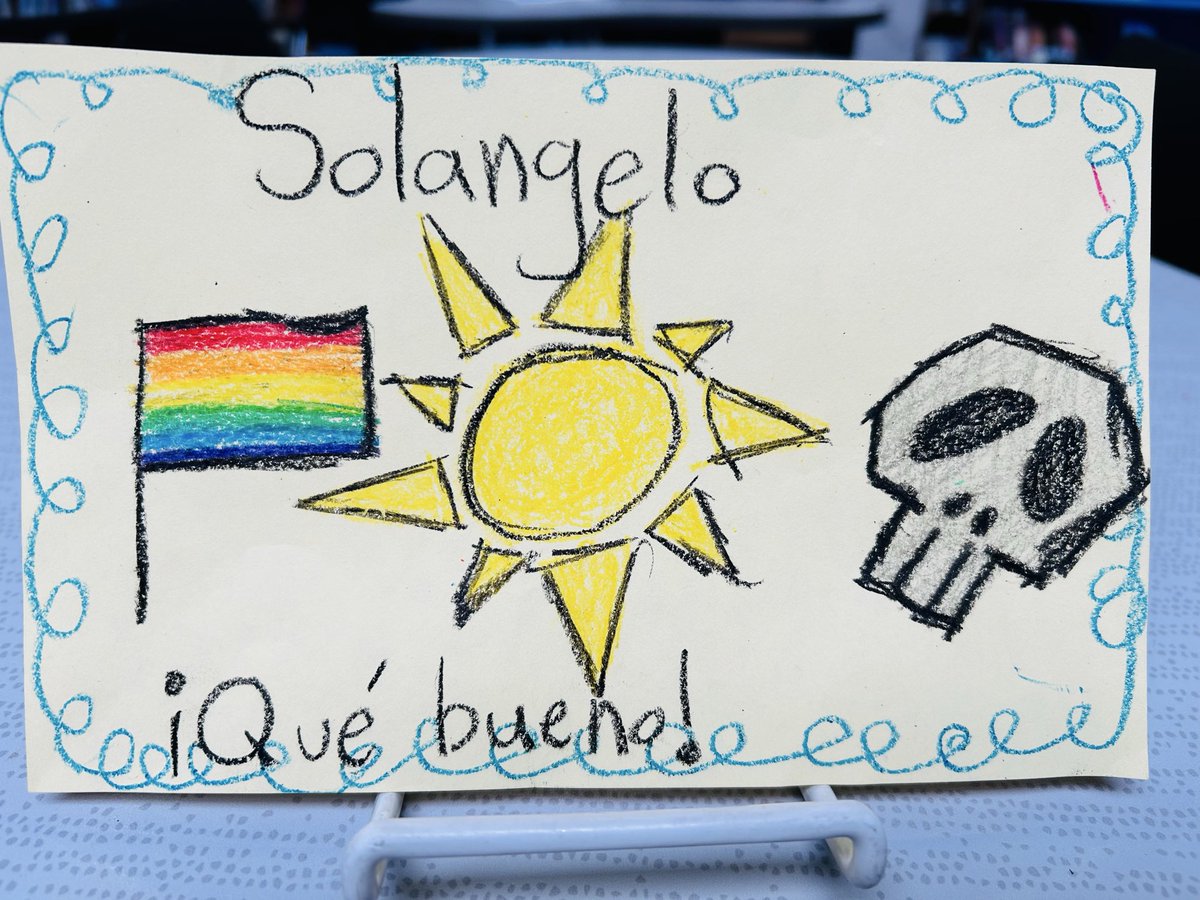 Coltzqueen4ev's tweet image. More ¡Qué bueno! ☺️ and Qué malo! 😞 
We have learned a great deal this year! So proud of our kidoz!!!🎉
#IntroToSpanish #PantherPride 
#SeñoraHaas
