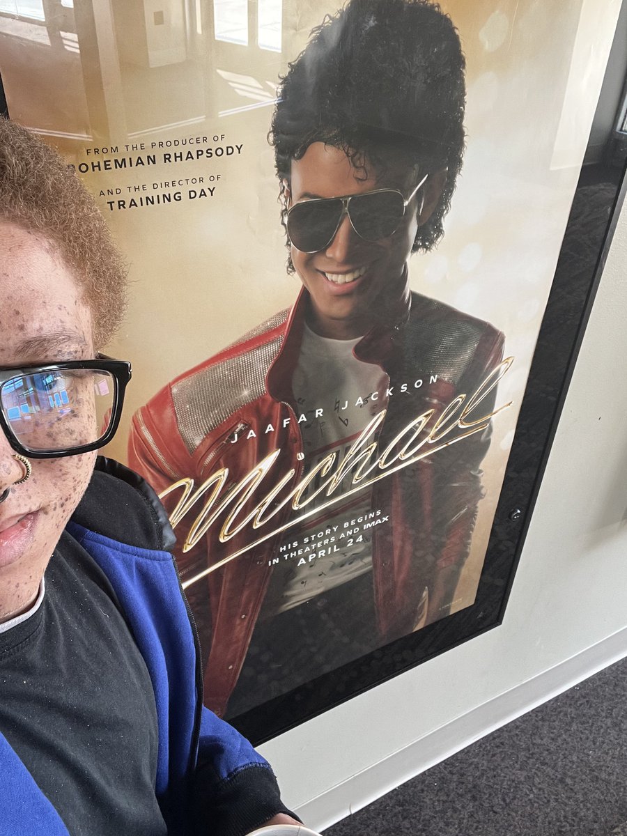 FrenchBooEU's tweet image. Saw Michael earlier today and it was already a 10/10 after the movie just started felt like I was in a concert I almost cried from how good it was LMAO #michaeljackson #michaelmovie  #movie #music