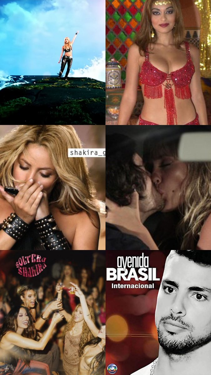 acervonovelas's tweet photo. novelas brasileiras que tiveram músicas da cantora #shakira, que faz show no brasil hoje, em sua trilha sonora | a thread (fio) 🧶
#todomundonorio https://t.co/1ryRmGPCy3