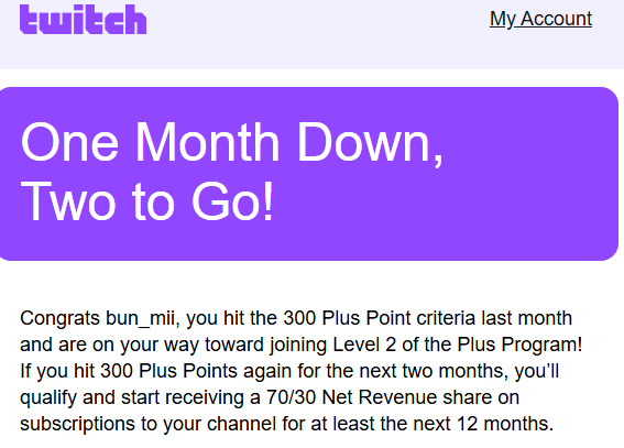 bun_mii's tweet photo. Thank you so much for helping for the first month of the PPP!
I need to keep 300 points for 2 more months so I unfortunately will have rely on you for a bit longer 🙏🙇‍♀️ https://t.co/6dxDueYPwa