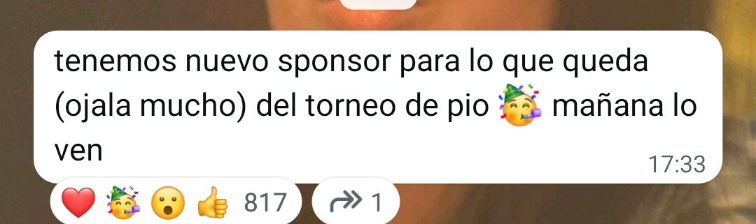 NUEVO SPONSOR PARA PIO 🗣🗣