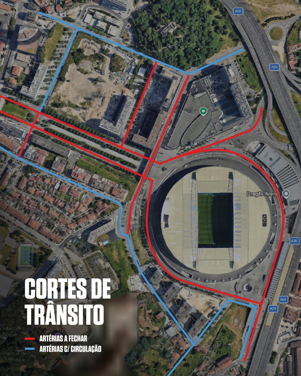 Informações importantes para ti, campeão! 

TODOS AO DRAGÃO!💙

#ConseguimosJuntos