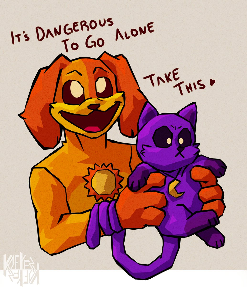 KReyez654's tweet image. dogday offers you a catnap, do you accept it?

#catnap #dogday #dogdayxcatnap #SmilingCritters #poppyplaytime 
[old vs new art]