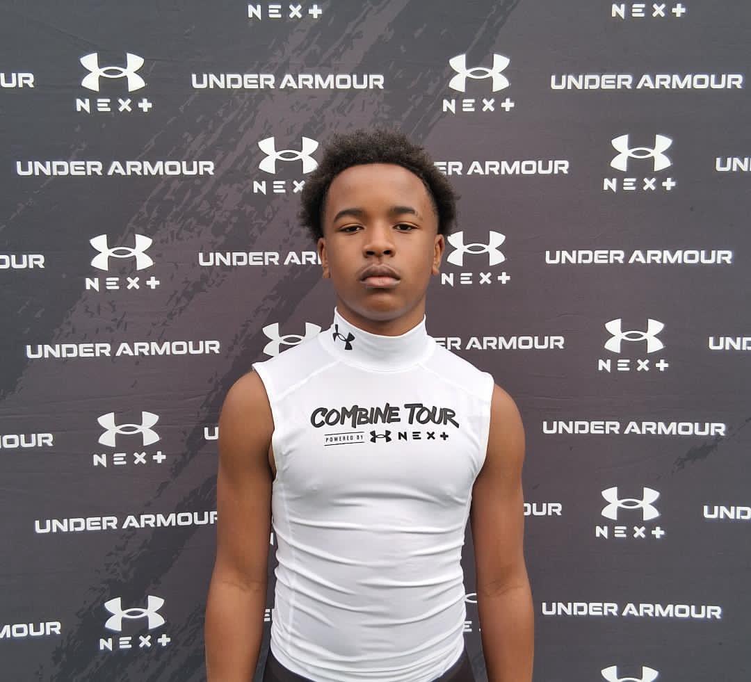 JaMir_Tate1's tweet photo. Had a great day at the ua next combine @TheUCReport @FBU_NC @FBUAllAmerican @FBUcamp @youareathlete @UANextFootball @AAECamp @PlayBookAthlete @TheOpening @On3 @RivalsCamp @VTOSPORTS @PrepRedzoneNext @PrepRedzone @PrepRedzoneSC https://t.co/SFF0dME72R