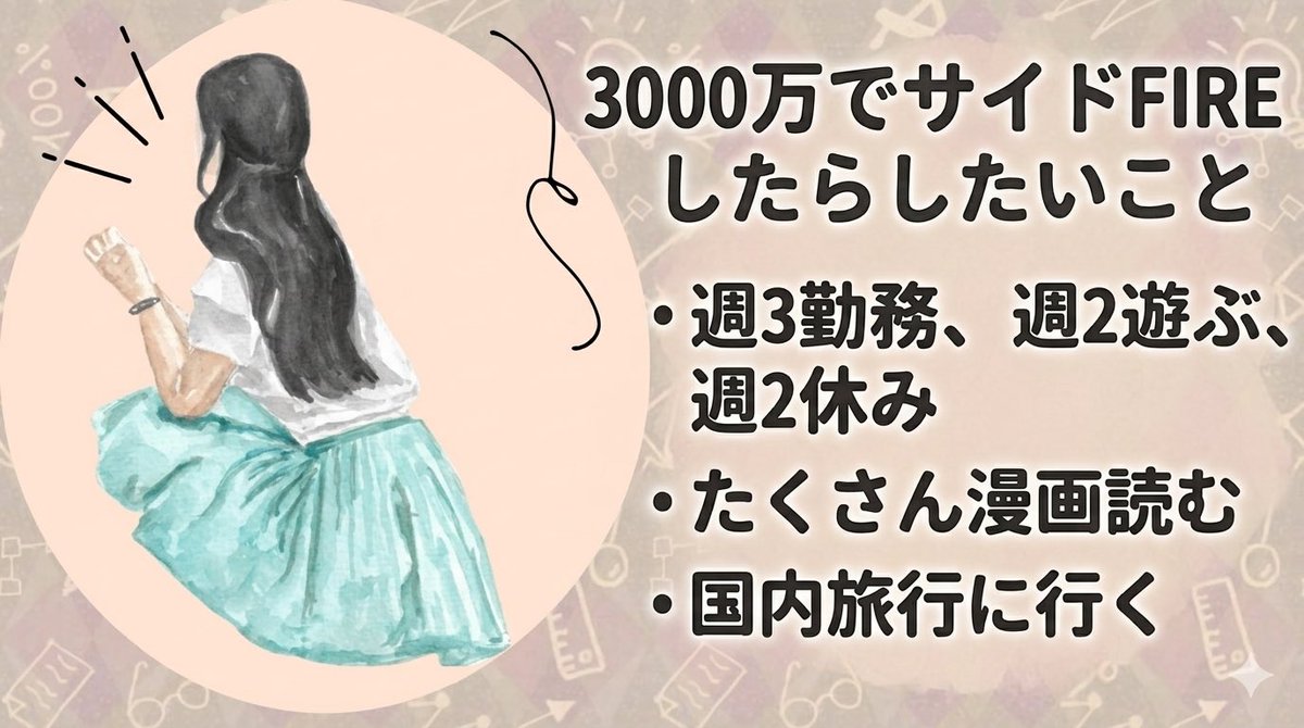 しき｜3000万でサイドFIRE目指すOL tweet media