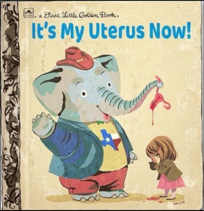 kvrjules's tweet image. Republicans say: "You're not going to force me to vaccinate my child!" 
Republicans also say: "I'm going to force your child to have her rapists baby!"
