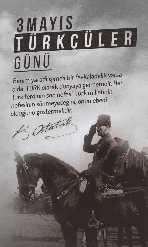 ugurszz's tweet photo. #3MayısTürkçülerGünü https://t.co/JZRHjIr8XX