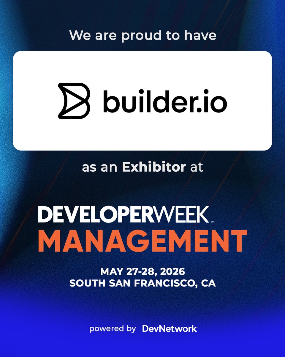 DeveloperWeek tweet media