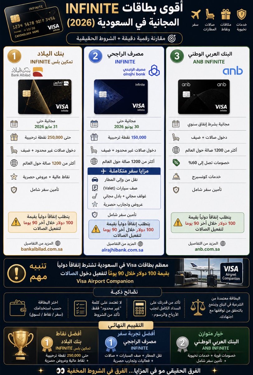 أبو أحمد | سفر ذكي + هندسة المال والأعمال 💳✈️ tweet media