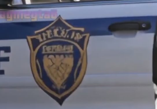 Connorh1991's tweet photo. @imaginegta6 Funny looking police badge https://t.co/T6znti3AGG