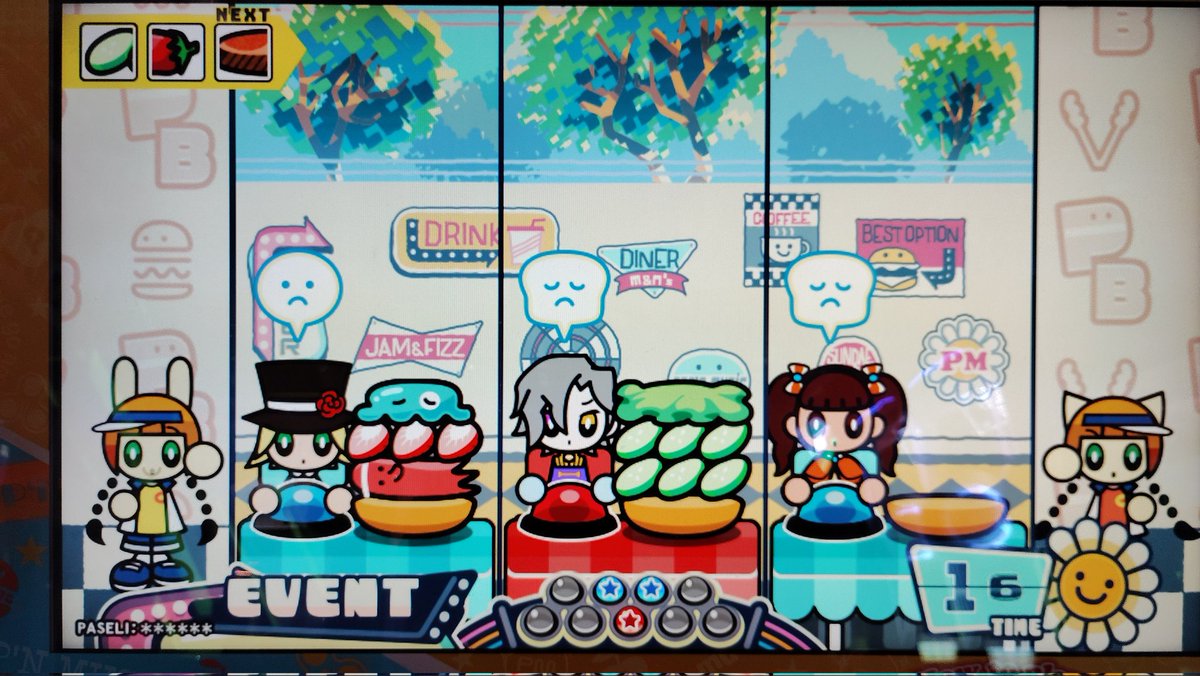 なぜ、前作のジャズシリーズをプレイしているのかと言うと、ポッピンバーガーを進めるのが理由で、ハイチア台ではポッピンバーガーの隠し曲が解禁できない🍔

昨日はニットの曲を解禁しましたが、ポッピンバーガーの隠し曲を解禁したらそれがハイチアへ引き継ぎされる😊