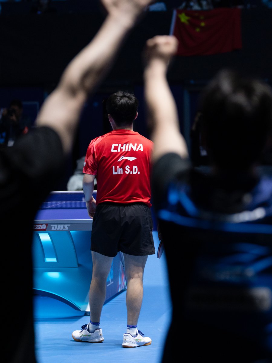 WTTGlobal's tweet image. Absolute scenes here at #ITTFWorlds2026 🤩

Oh Junsung locks in the W for Team Korea Republic: 3-1 over Lin Shidong, and 3-1 overall against Team China 👏

#TableTennis #100YearsofTableTennis