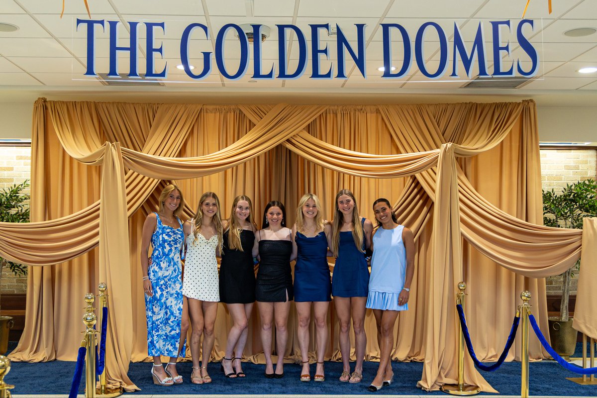 NDSoccer's tweet photo. Congrats to our award winners at this year’s Golden Dome Awards! 

🏆 Izzy Engle - Female Athlete of the Year 
🏆 Berkley Mensik - Award for Perseverance   
🏆 Leah Klenke - Byron V. Kanaley Award

#GoIrish☘️ | @NotreDameGLD https://t.co/azjlFJIQbZ