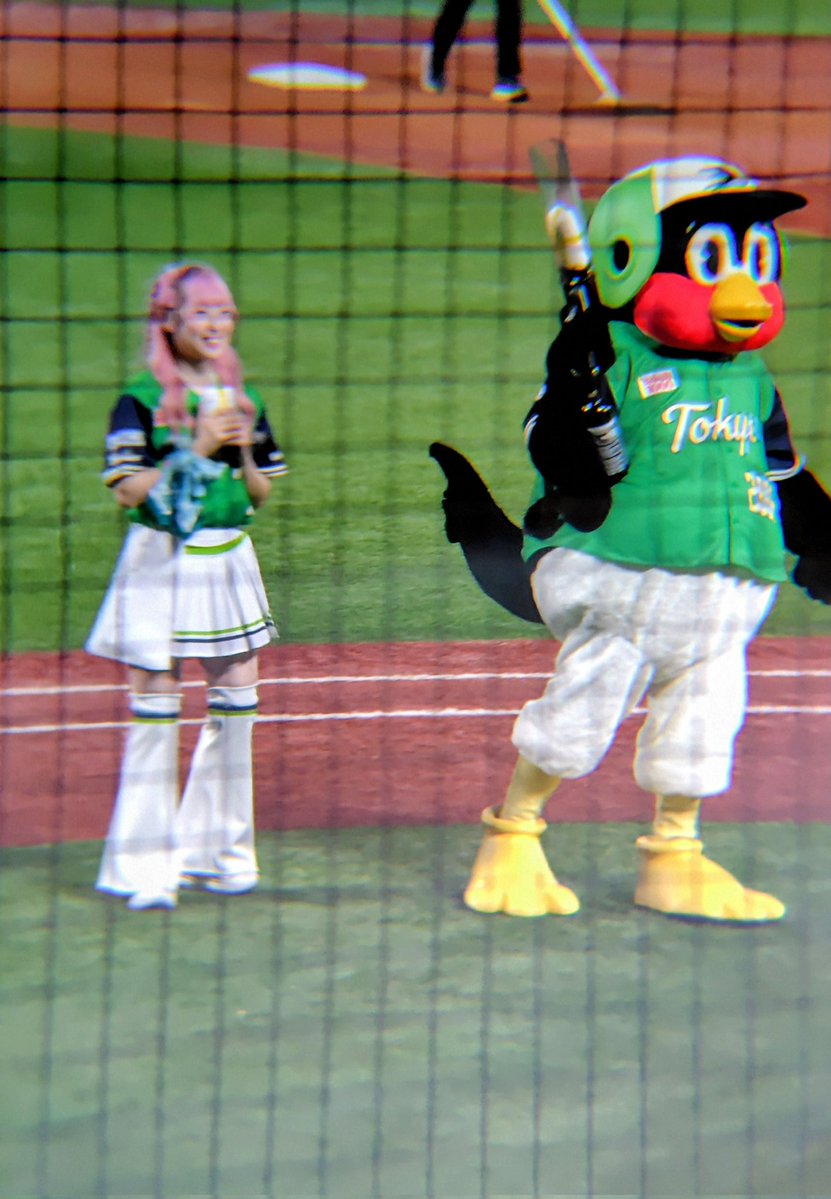 osonobon25's tweet image. 昨日のつば九郎のお相手はCHIKAちゃんだった

＃つば九郎
＃Passion