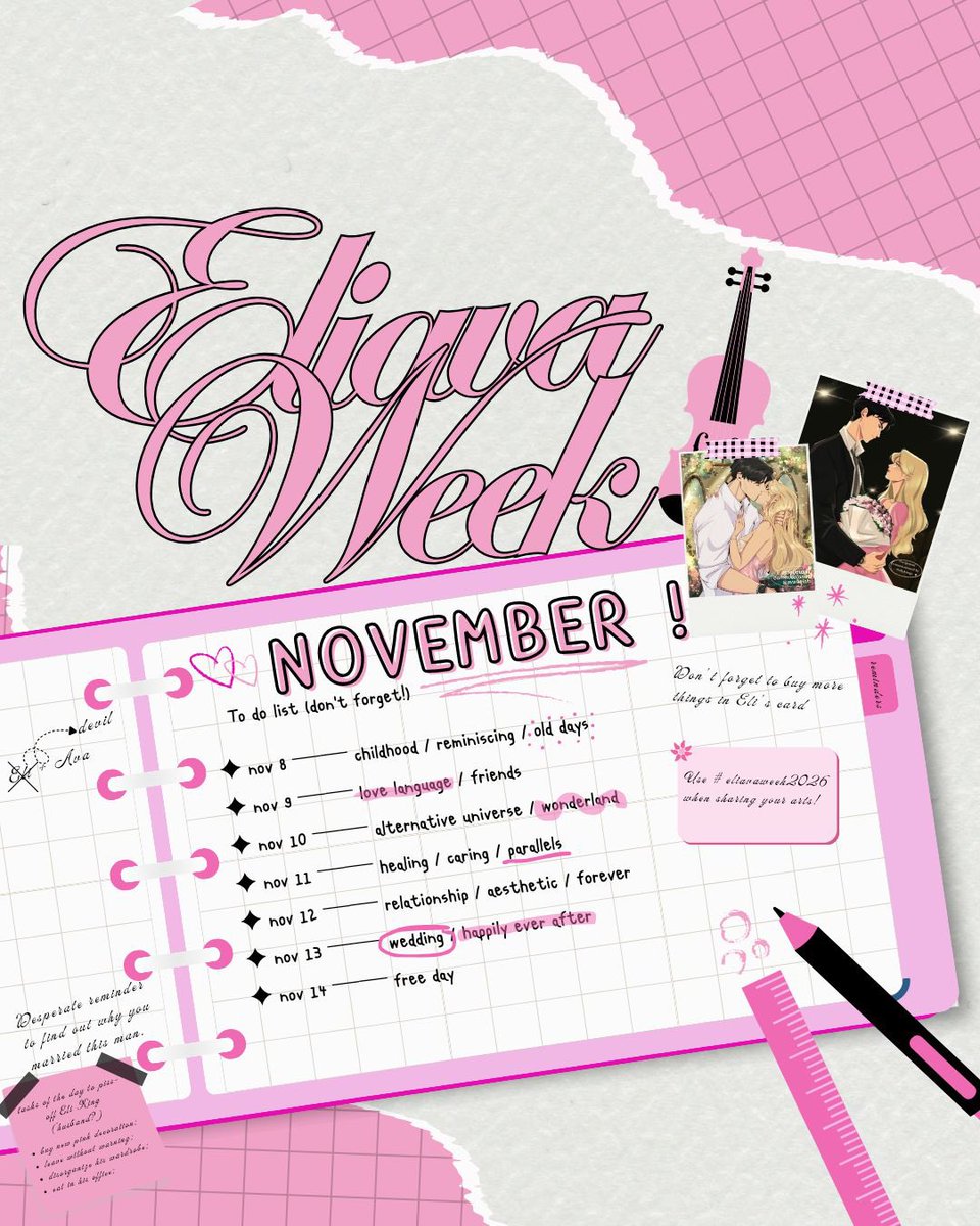 eliava week ᥫ᭡ tweet media