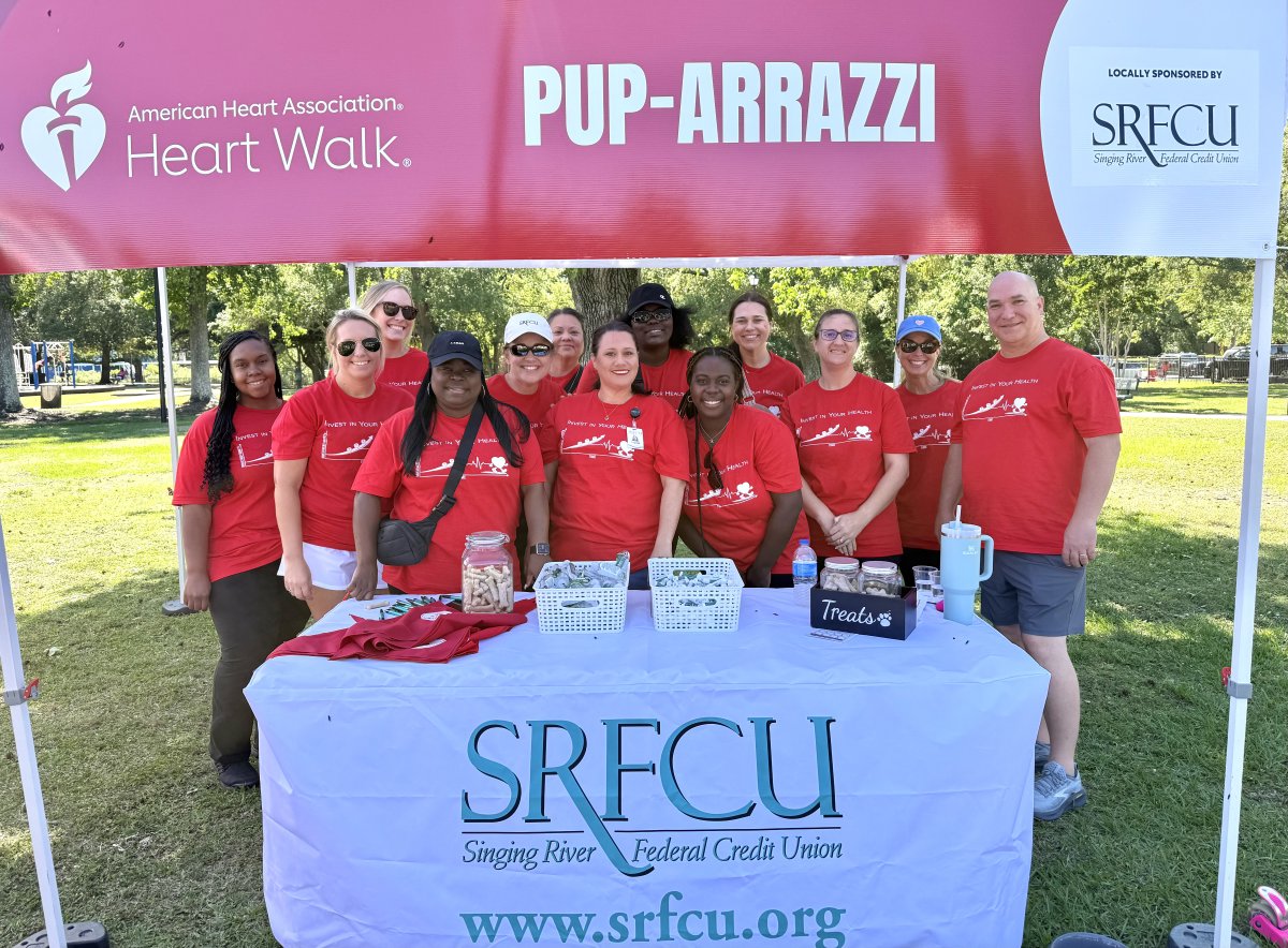 srfcumarketing's tweet photo. Your SRFCU team enjoyed their Saturday at the Jackson County Heart Walk. Fun times supporting our community &amp; the American Heart Association! #aha #srfcu #bettertogether https://t.co/gvELiznQuN