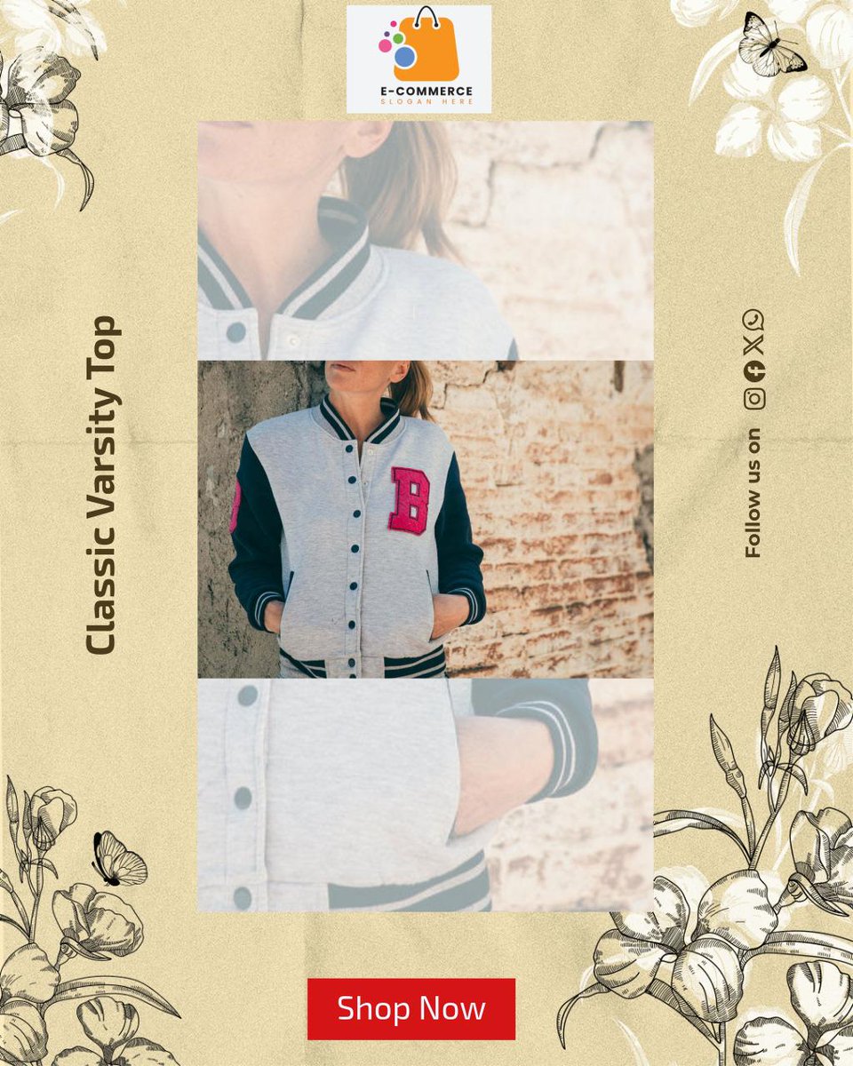 Crochetasthetic's tweet image. Elevate your wardrobe with our Classic Varsity Top for just ₹4930.80. Grab this timeless piece and showcase your style effortlessly. #VarsityStyle #FashionTrends

Shop Now aestheticsproduct.myshopify.com/products/class…