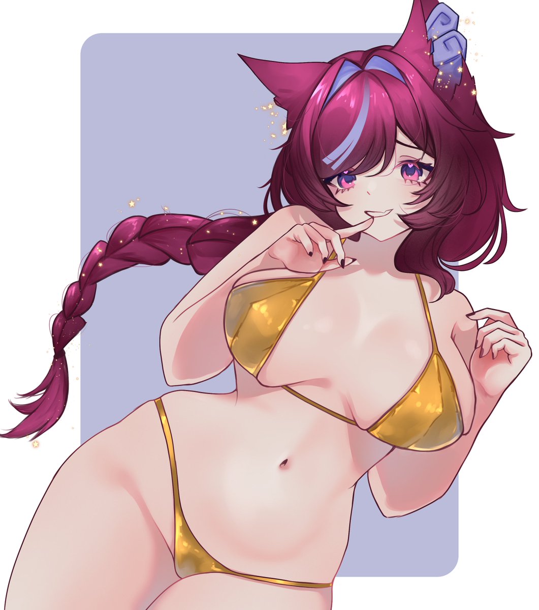 ManoriUmare's tweet photo. ♡Happy Golden Week♡
First time trying to do the Gold bikini ~
#nyart https://t.co/dgdZHDJLtb