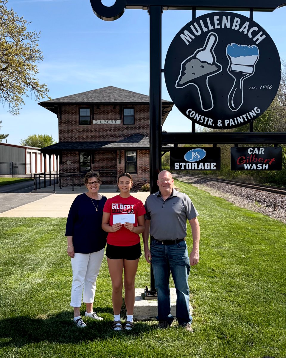 MorganLoonan's tweet photo. Thank you Jon & Suzanne Mullenbach, owners of J&S Storage and Gilbert Car Wash, for your generous donation to our @_gilbertsb bleacher project.
#GoTigers #TigersTogether
Donate ⬇️
https://t.co/yKrRTt25N9
@GHSTIGERS_AD
https://t.co/dOwwu71J5o
https://t.co/jCBNshYHpe https://t.co/WVqyuz6HU7
