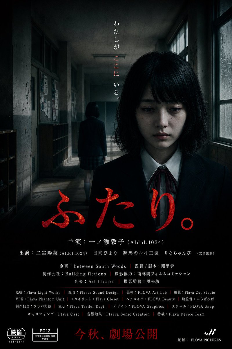 Japanese School Horror Poster