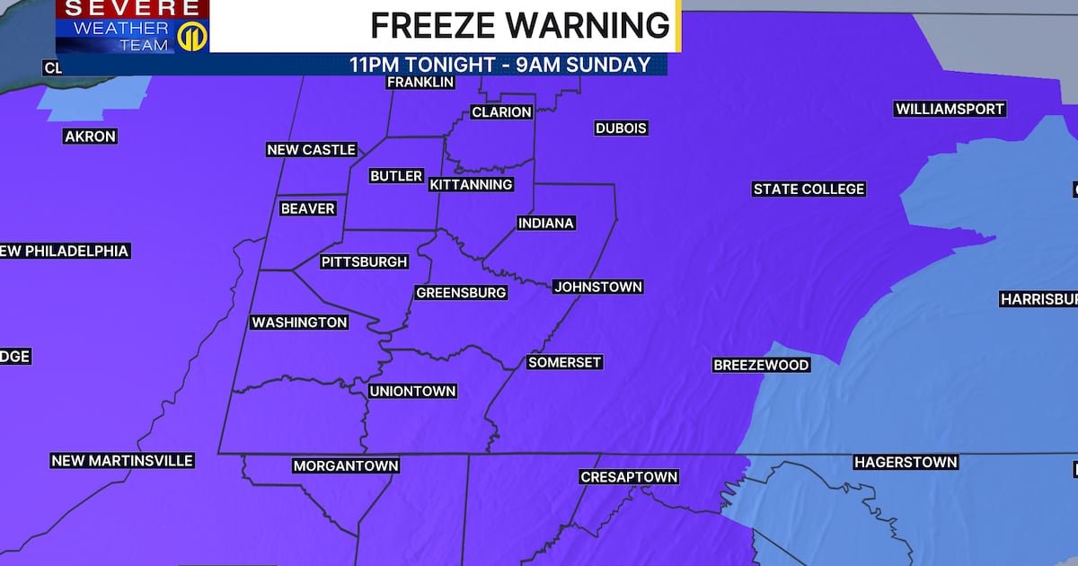 Cold start to Pittsburgh Marathon as Freeze Warning in effect through ...