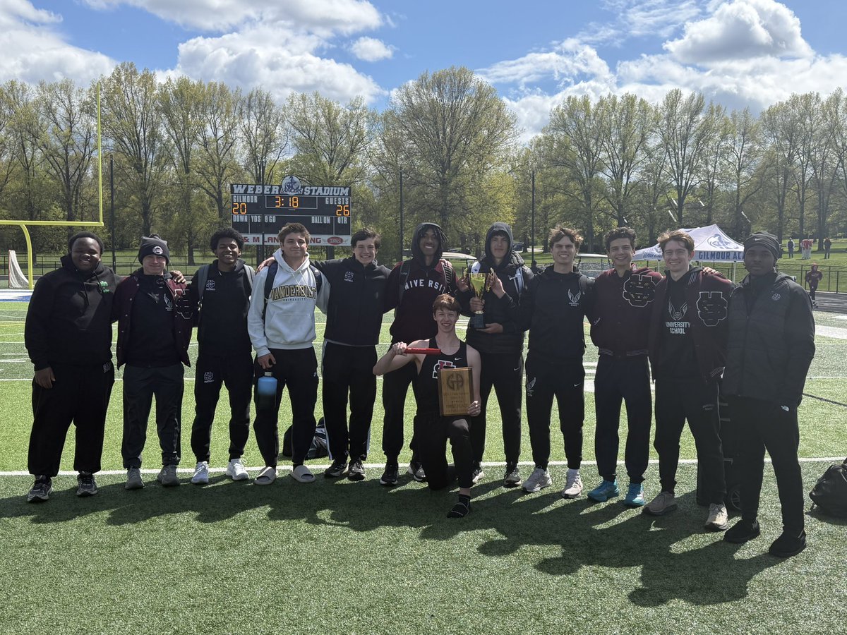 University School T&F tweet media