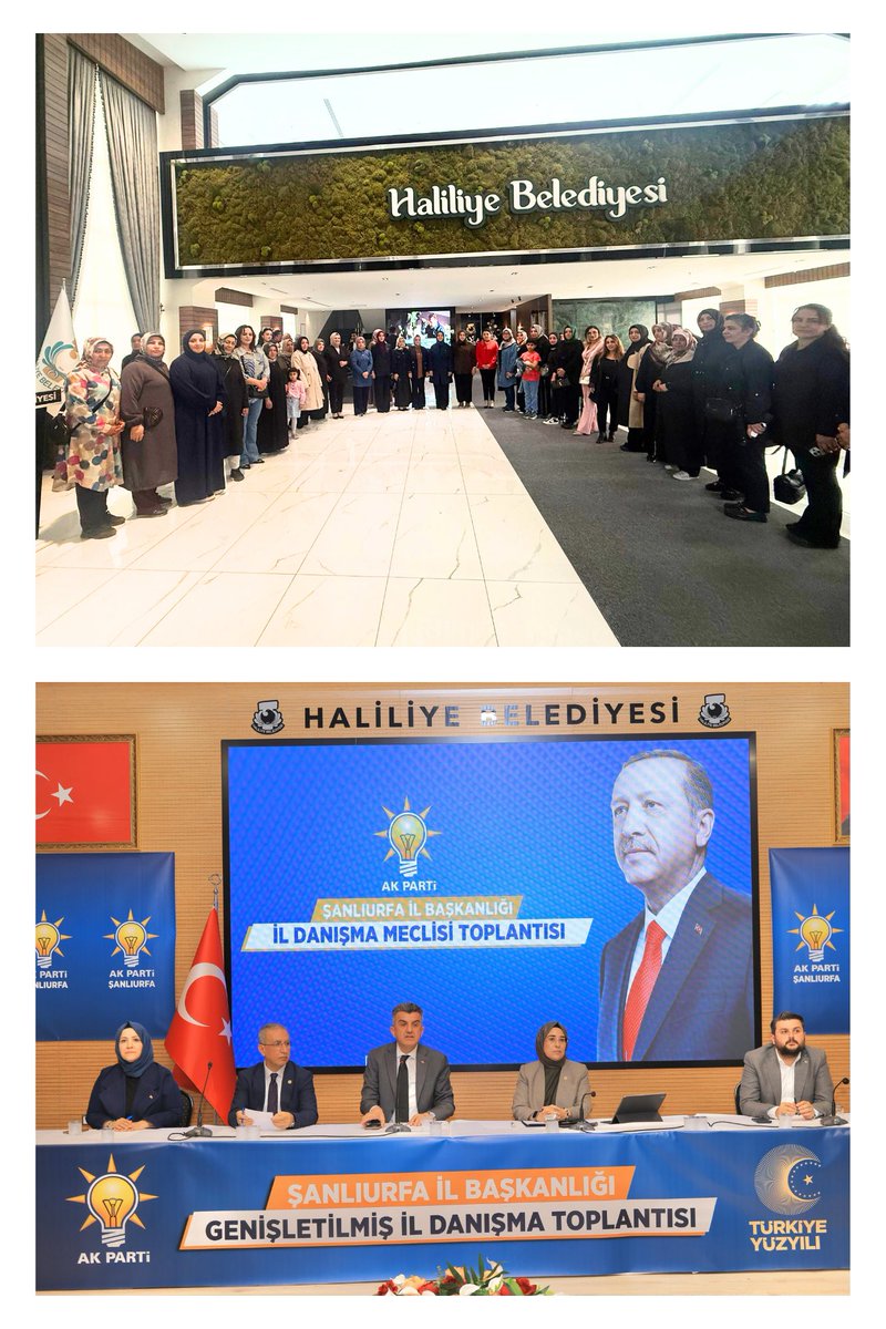 Makbulee_Oruc's tweet photo. 📍AK Parti Şanlıurfa İl Başkanlığı İl Danışma Meclisi Toplantısı

İl Başkanımız @milhamigunbegi, Milletvekillerimiz @ProfDrDusak, @CYAZMAC, MKYK Üyemiz @FIRATKORAN, İl Kadın Kolları Başkanımız @ZehraAy063, İl Gençlik Kolları Başkanımız @furkankucukk_, 3 kademe İlçe Başkanlarımız, Belediye Başkanvekillerimiz, Belediye Meclis Üyelerimiz ve AK Davamıza gönül vermiş kıymetli dava arkadaşlarımızın coşkulu katılımlarıyla İl Danışma Meclisi Toplantımızı gerçekleştirdik.

Cumhurbaşkanımız Sayın @RTErdogan’ın güçlü liderliğinde, Ülkemize, Milletimize ve Şanlıurfa'mıza, Karaköprümüze hizmet etme aşkımızla, kararlılığımızla ve ilk günkü heyecanımızla çalışmaya devam edeceğiz.

Birlik ve beraberliğimiz daim, kardeşliğimiz payidar olsun.

@RTErdogan @bybekirbozdag @abuyukgumus @acarfaruka @tugbaisikercan @tulaykaynarca  @deryabakbak27 @hakanaksu058 @farukaytek @GercekTekin @sevilcan8 @DndDndar @avorhancelik @FBozdag63 @AKKADINGM @akpartiurfa @akkadinsanlurfa @Karakopruak @akkadnKarakopru @akgenckarakopru @AliDemir8914344