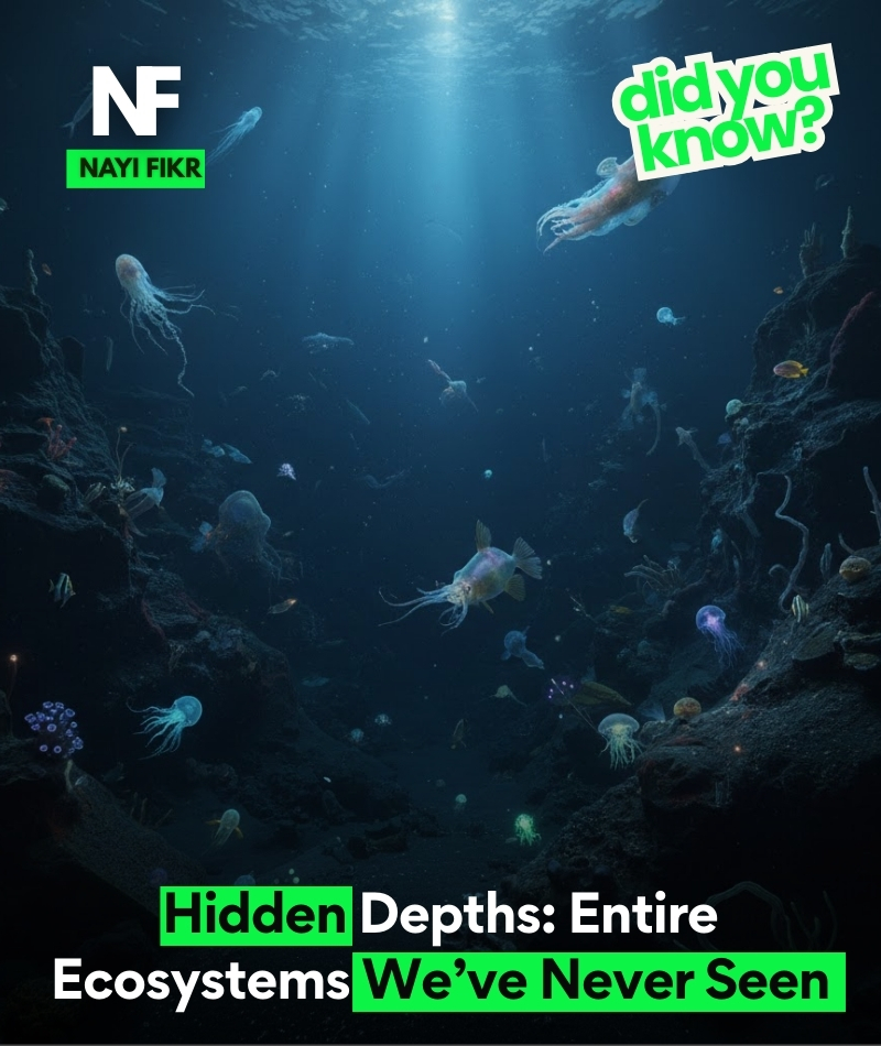 nayifikr's tweet image. Entire ecosystems may still be undiscovered

Disclaimer: Info only — not publisher’s views. AI-generated image.

#Science #Discovery #NayiFikr