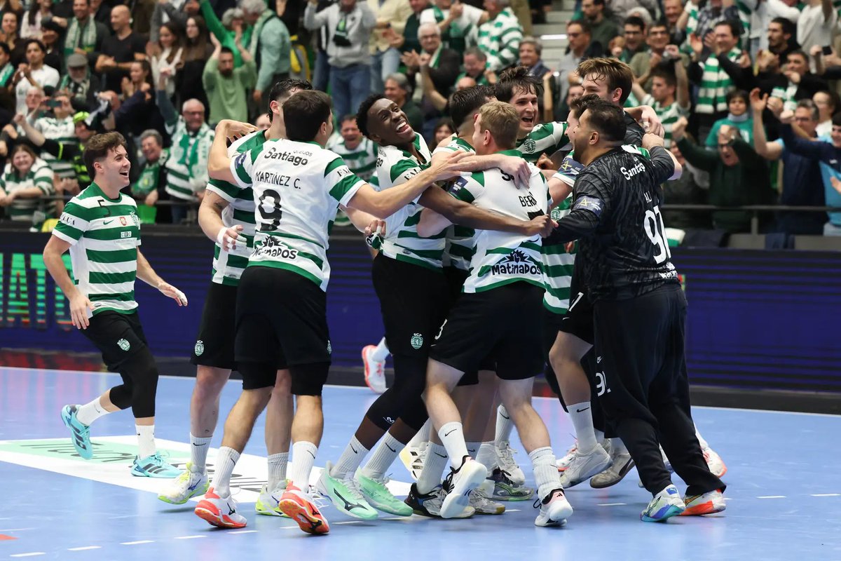"Tão grandes, como os maiores da Europa". A melhor equipa da história do andebol português. Nunca vi nenhuma equipa como esta. Conseguimos a final four. Conseguimos mesmo! Que orgulho. Que bom é ser Sporting. E ainda agora começou.