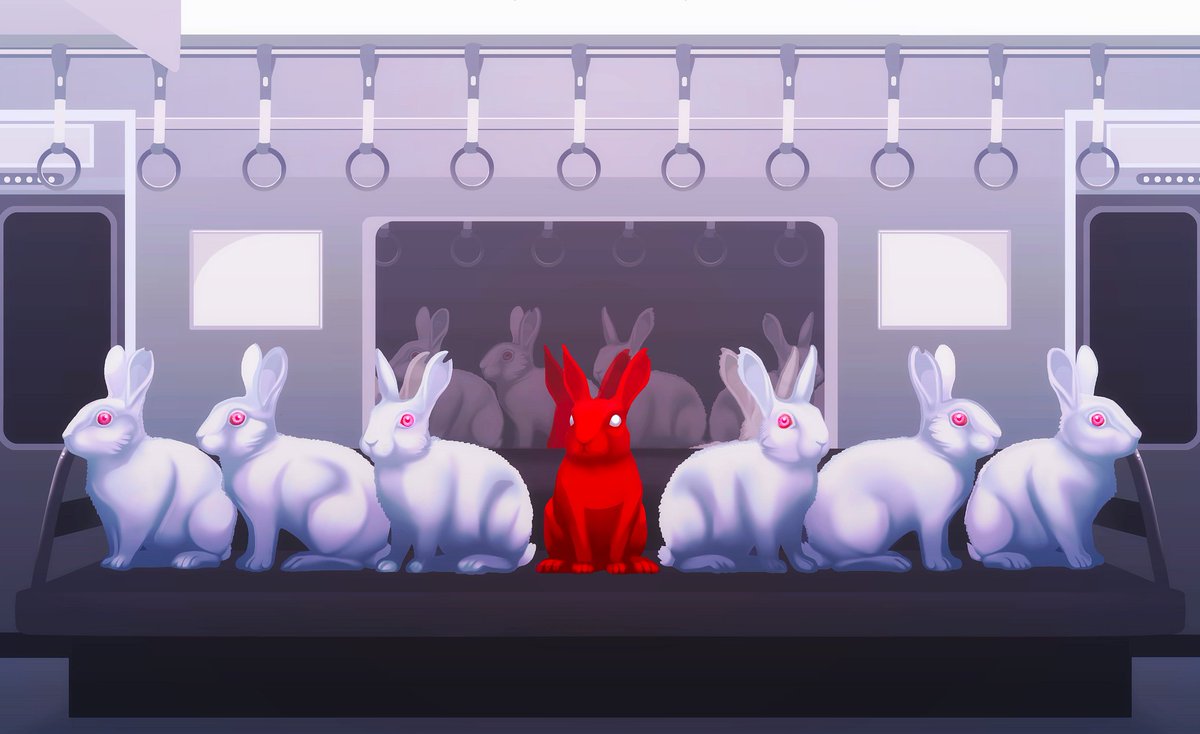 RatSauce's tweet photo. #art #noai #rabbitart #redrabbit #thisagain https://t.co/jeNapdtEFX