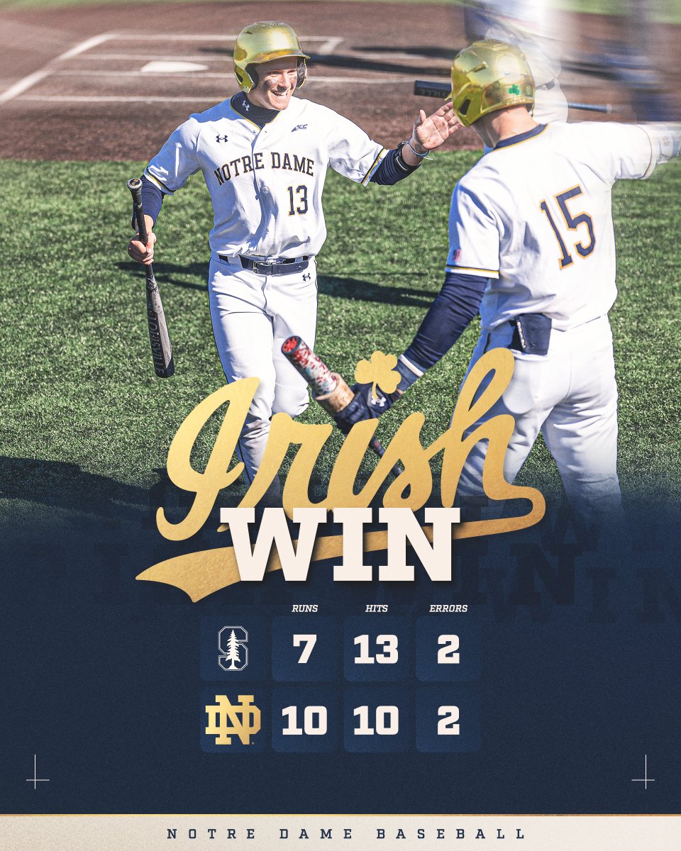 Notre Dame Baseball tweet media