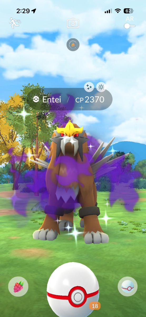 kokopellikisses's tweet image. 5 raids, 4 shiny Entei in a row
Im done i guess 🤣 not pushing my luck! #pokemongo #pokemon #shadowentei