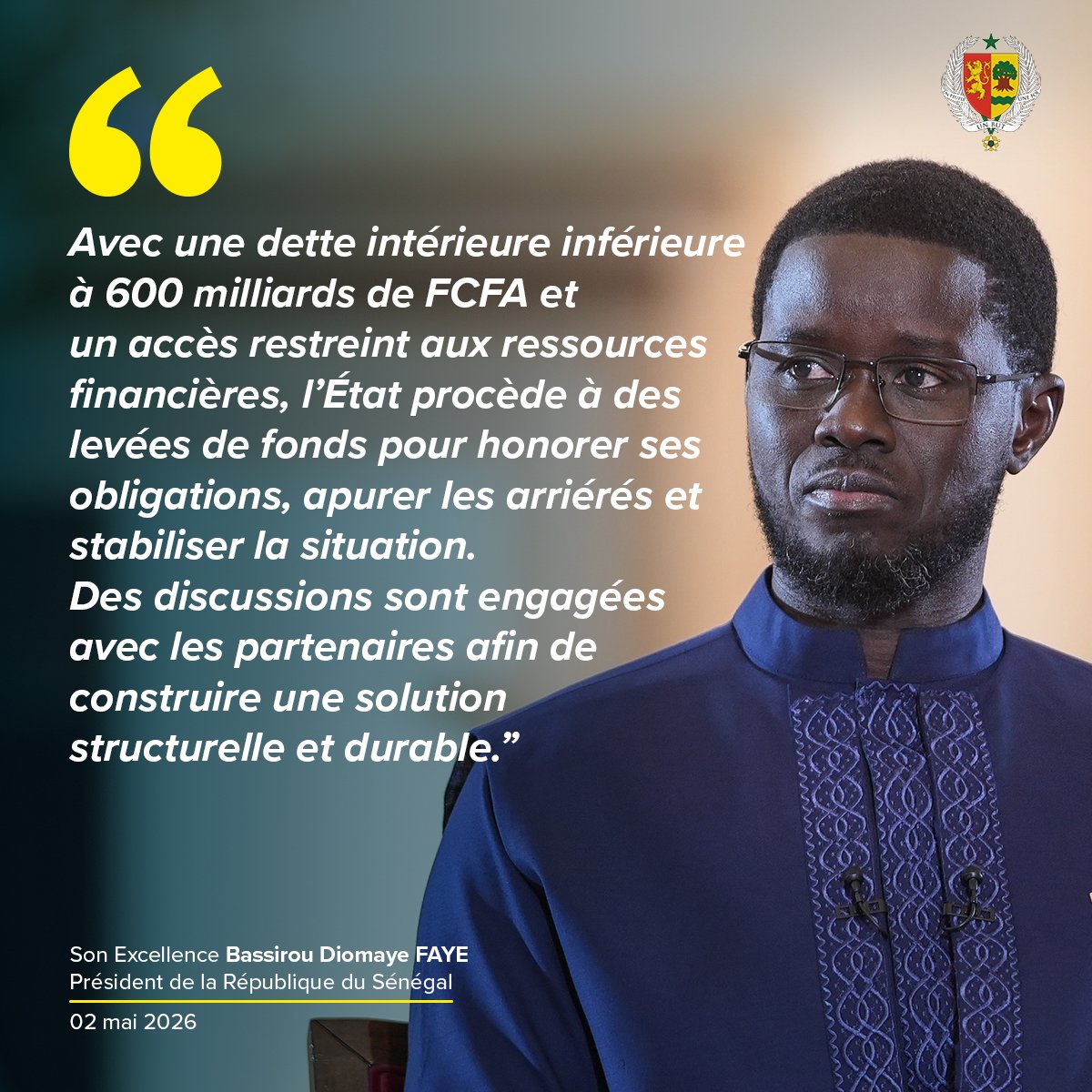 Présidence Sénégal tweet media