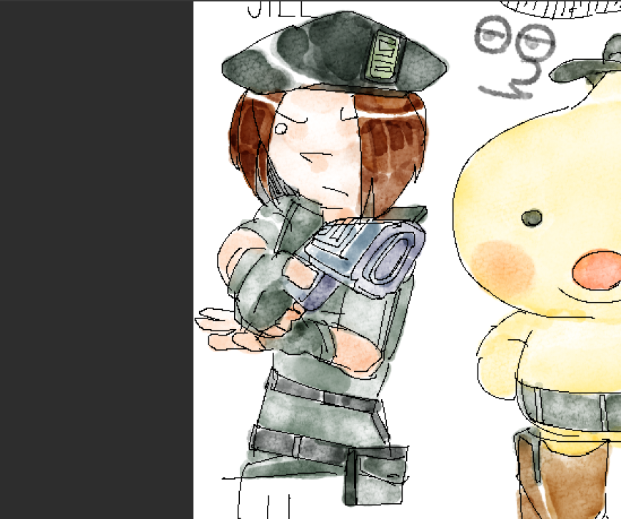 some_ape's tweet photo. jill valentine https://t.co/GzhqKUwC1g