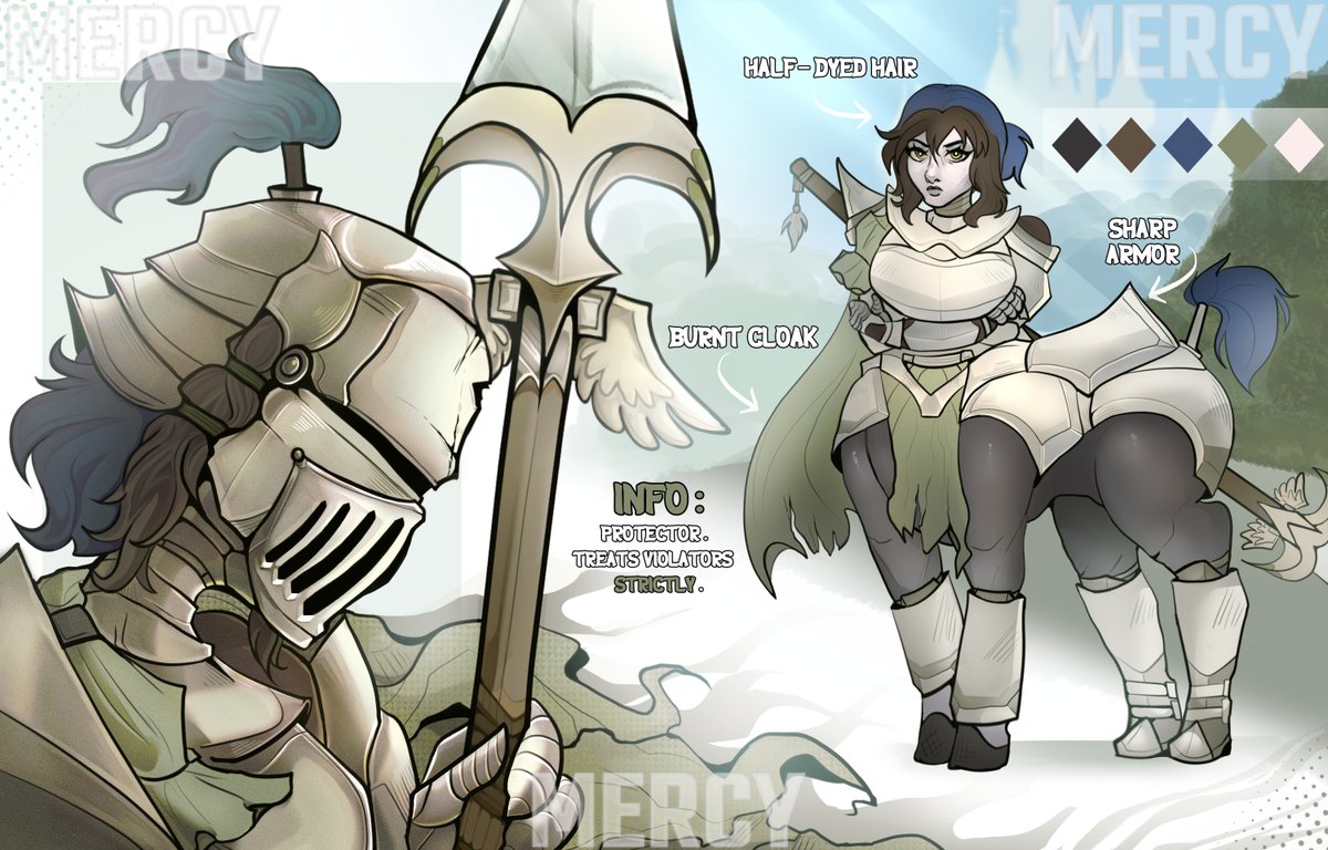 1337_Mercy's tweet photo. 💚Centaur Knight adopt! 💚

💚SB: $20
💚MB: $5
💚AB: $150

💚Only Paypal
💚Rules in comments! (And link to auction on ychcomm)💚

#adopt #adoptable #auction #characterdesign #ocart https://t.co/ZBltBOw52m