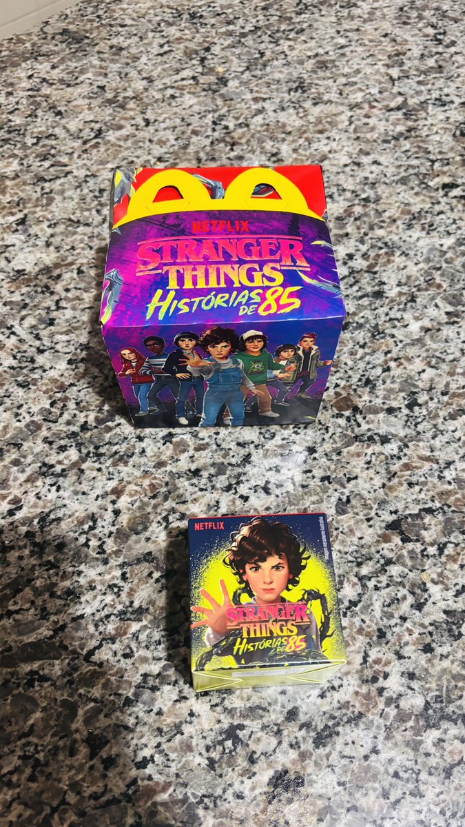 camisroyal09's tweet image. @McDonalds_BR quero toooodos! Aiiii meu irmão amou (autista) #strangerthings ❤️‍🔥