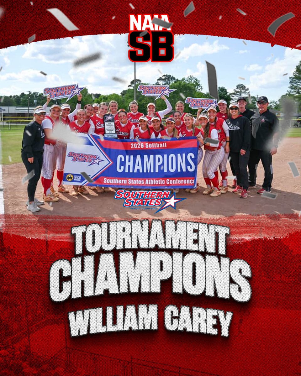 NAIASB_'s tweet image. Congratulations to the William Carey Crusaders on winning the Southern States tournament!!
#GrowTheGame • #TheRightWayToPlay