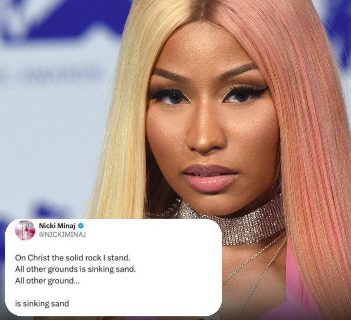 Nicki Minaj stands up for Jesus Christ 😳